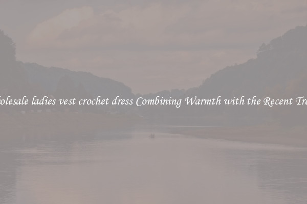 Wholesale ladies vest crochet dress Combining Warmth with the Recent Trends