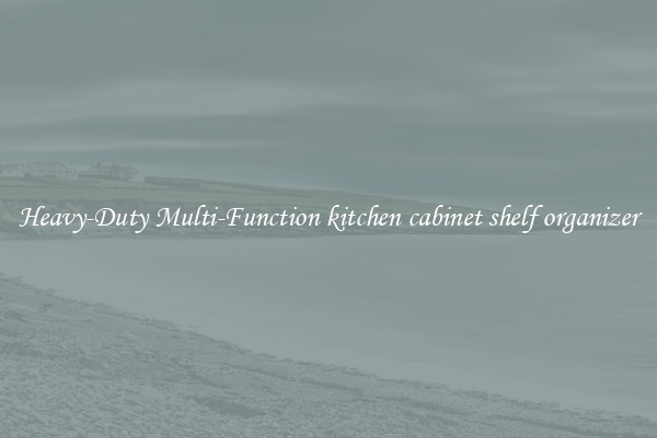 Heavy-Duty Multi-Function kitchen cabinet shelf organizer