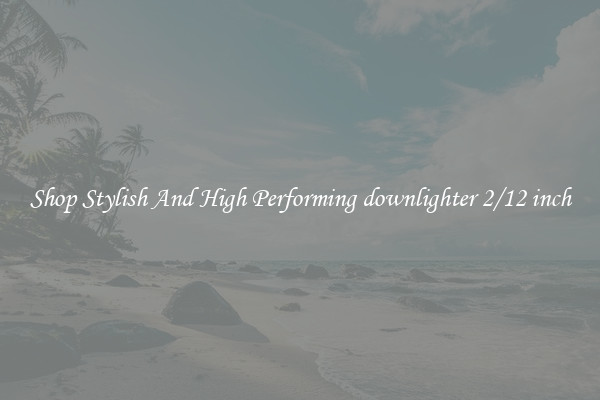 Shop Stylish And High Performing downlighter 2/12 inch